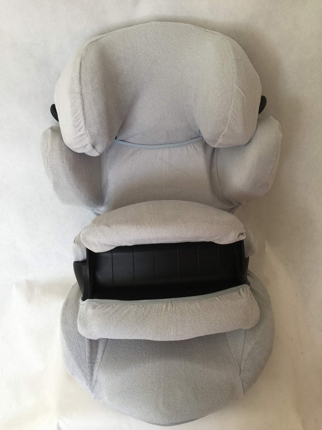 Sommerbezug Schonbezug Frottee für Kiddy Guardianfix 3 Frottee 100% Baumwolle hellgrau + Wechselbezu