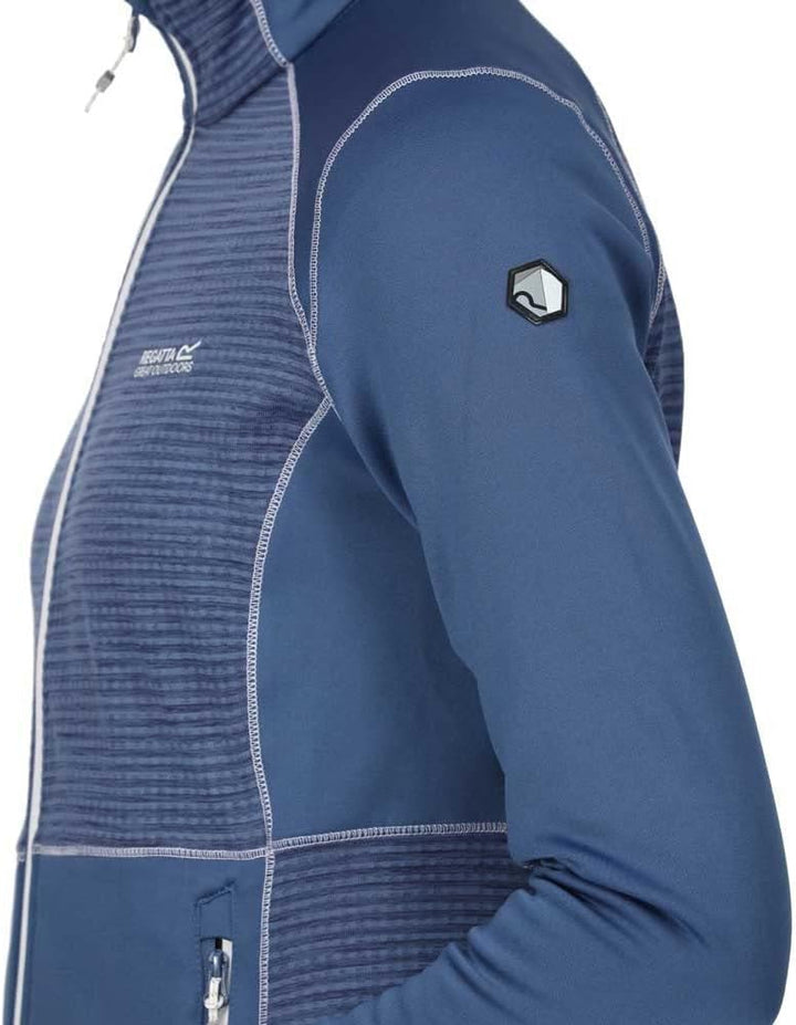 Regatta Yare VII Softshelljacke für Damen dünn, leicht und atmungsaktiv 36 Blau, 36 Blau