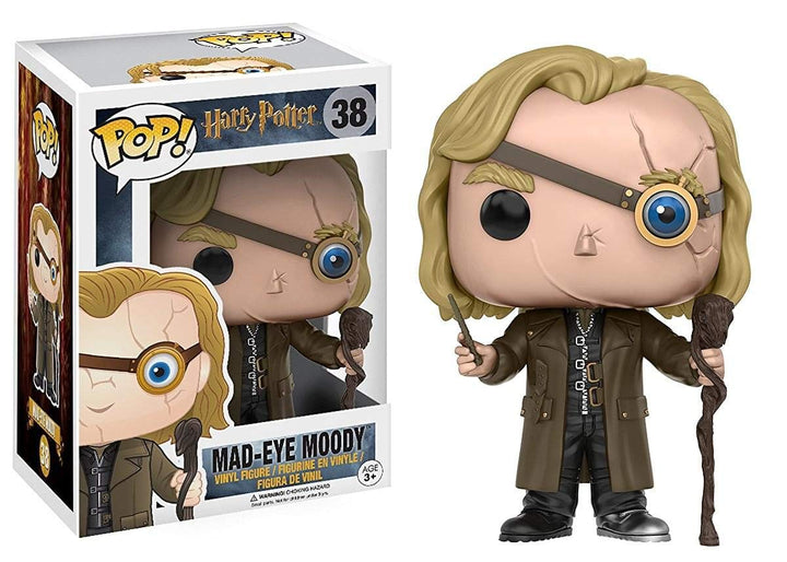 Funko 10990 POP! Vinylfigur: Harry Potter: Mad-Eye Moody Standard-Grösse Multi, Standard-Grö&#x