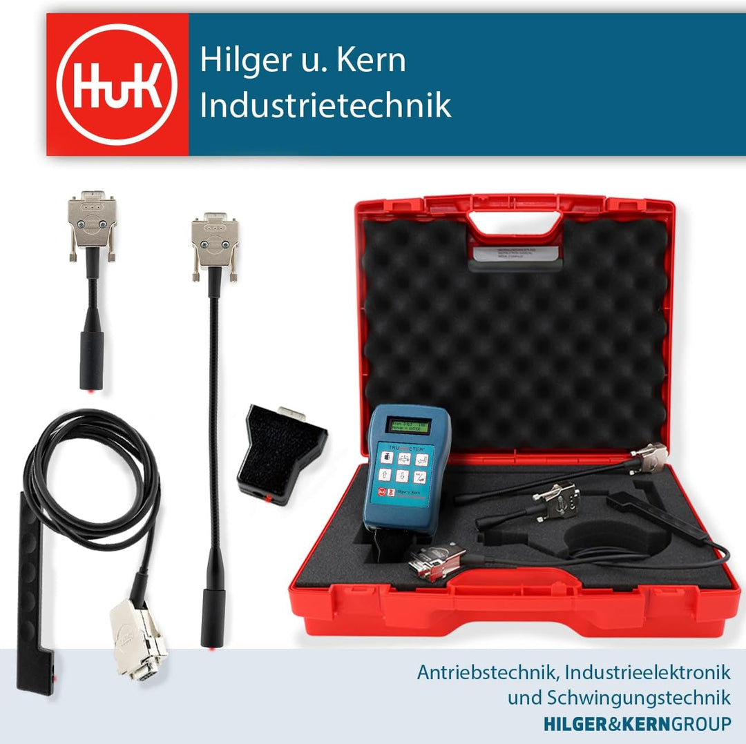 TRUMMETER® Riemenspannungsmessgerät, Messbereich 10-800 Hz, Zwei Zeilen LCD, 10 Sprachen verfügbar,