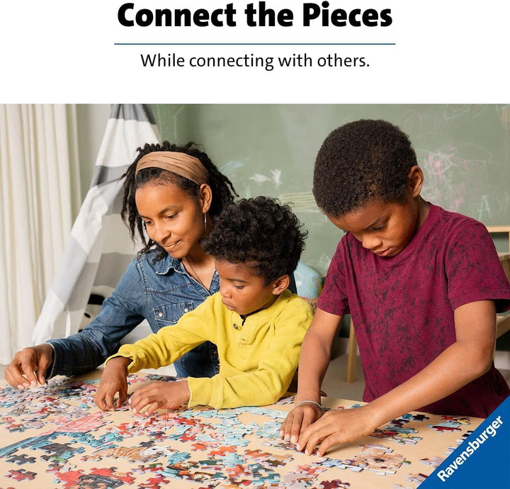Ravensburger 10216777 Down The No.1 Flower Hill Lane 1000 Teile Puzzle für Erwachsene & Kinder ab 12