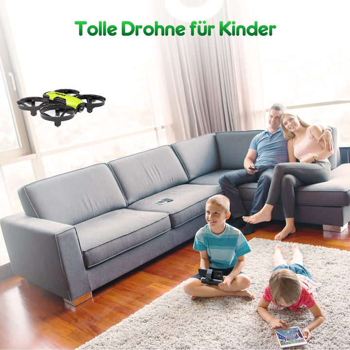 Loolinn | Drohne mit Kamera als Geschenk für Kinder - Mini Drohne Ferngesteuert mit Video & Fotos /