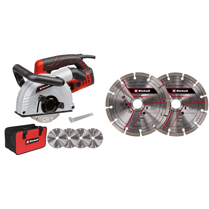 Einhell Mauernutfräse TE-MA 1700 (1.700 W, Schnittbreiteneinstellung bis 38 mm, Schnitttiefe bis 40