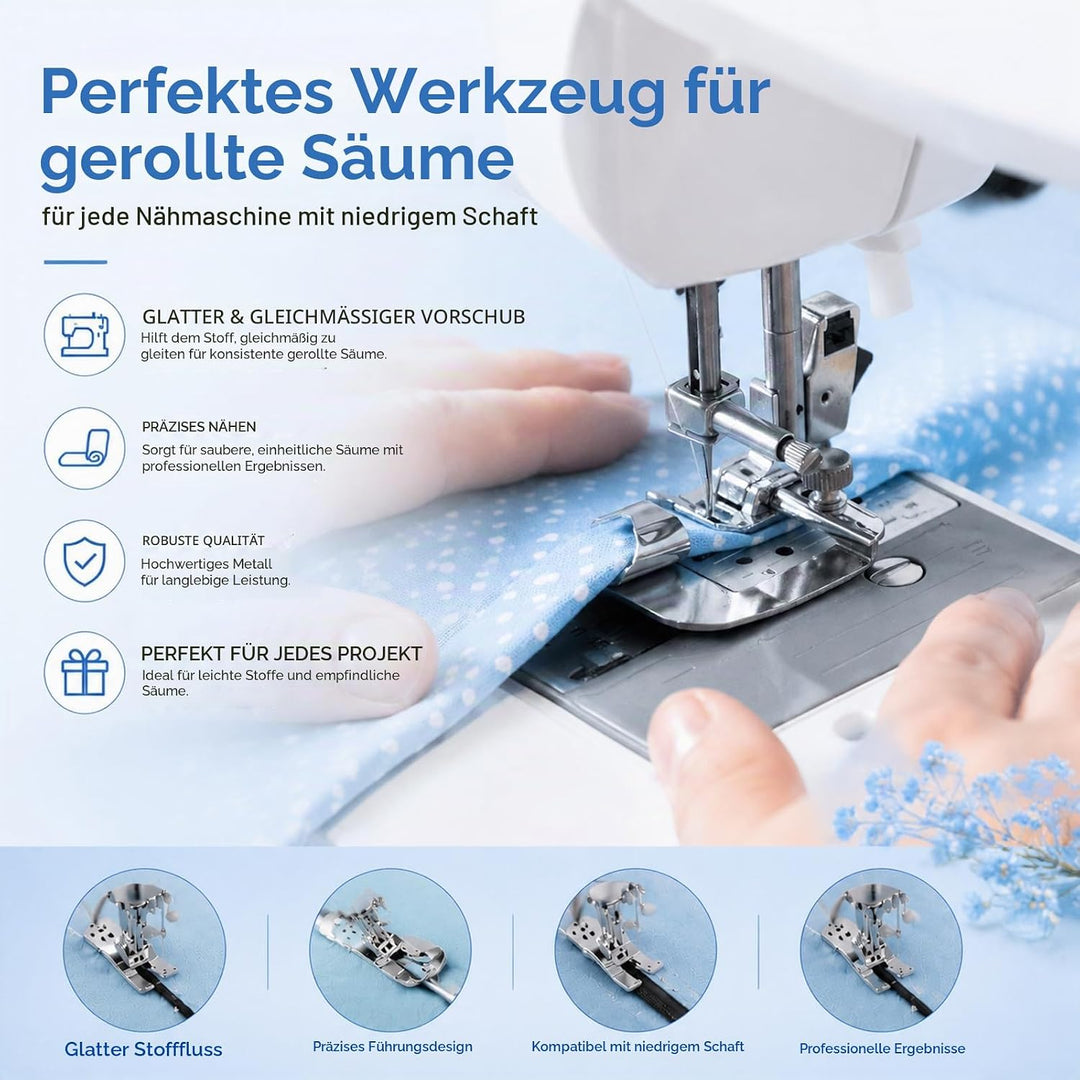 Professionelles Nähfuss-Set für Nähmaschinen von Singer, Brother, Janome, Kenmore, Babylock, Elna, T