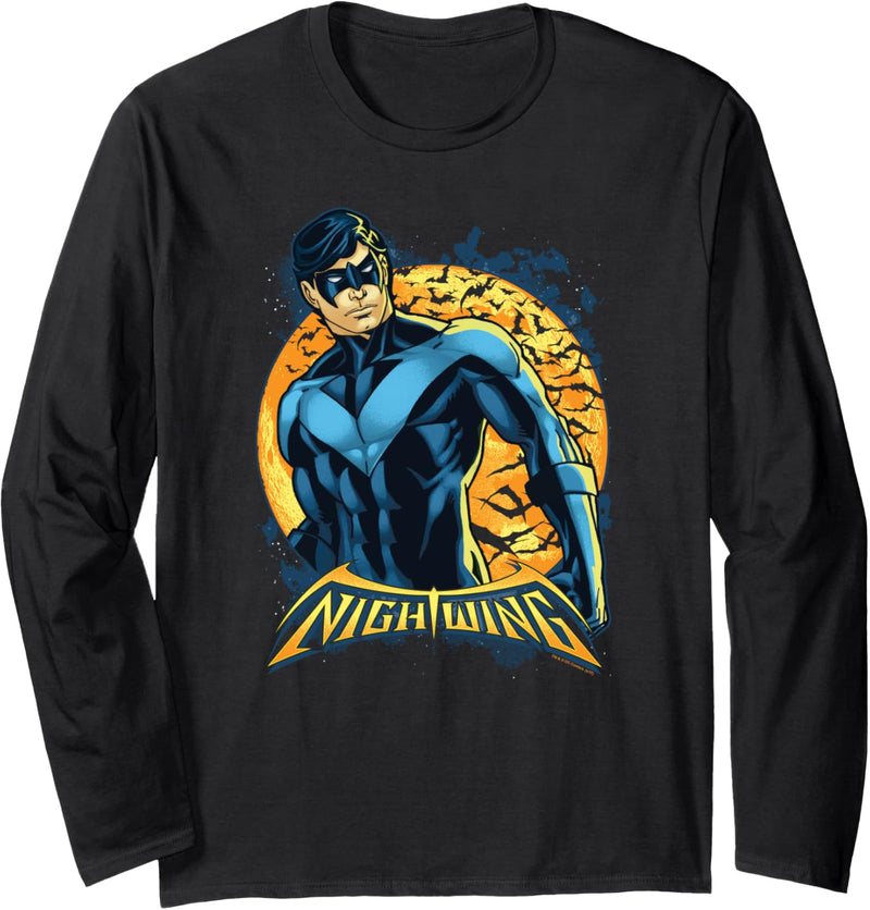 Batman Nightwing Moon Langarmshirt