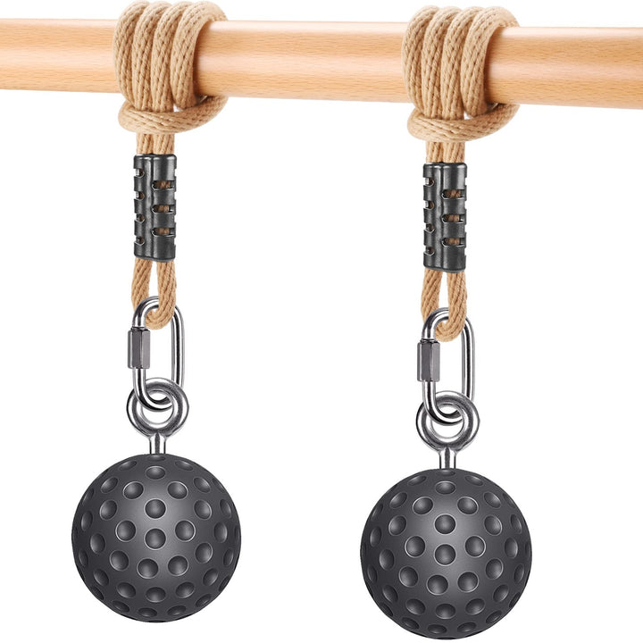 SELEWARE Pull Up Ball Grip, rutschfeste Klettergriffe Pull Up Power Ball für Krafttraining Befestigu