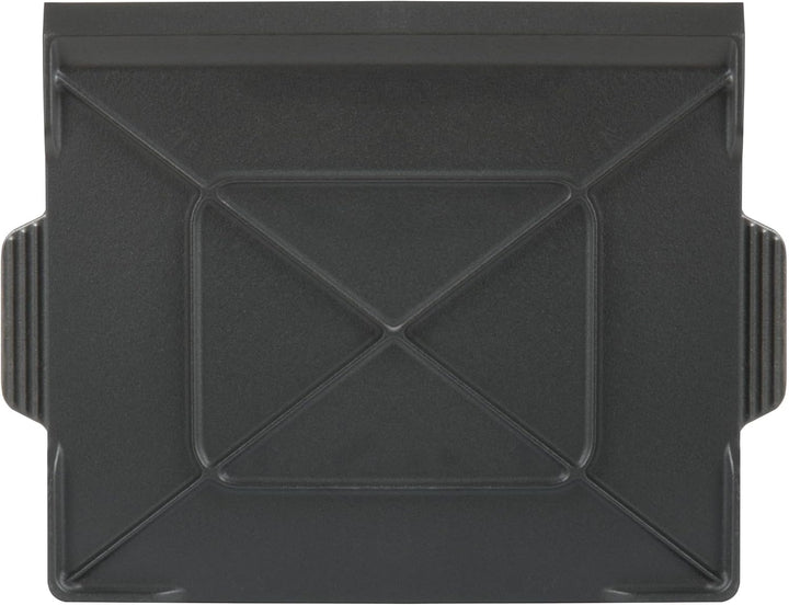 BBQ-Toro Gusseisen Grillplatte emailliert | 47 x 36 cm | BBQ Plancha, Grillplancha | Rechteckig, Uni