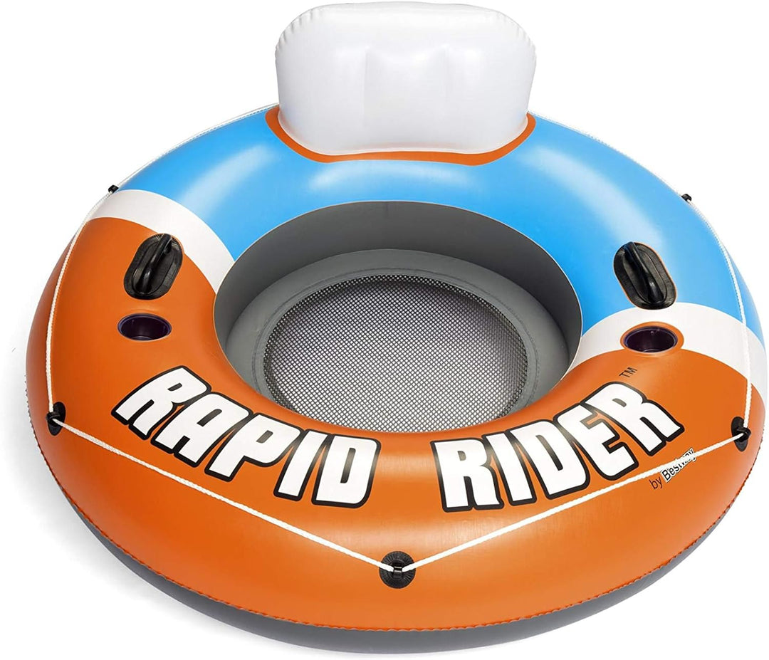 BESTWAY Coolerz Rapid Rider Tube 135 cm, Schwimmringsessel