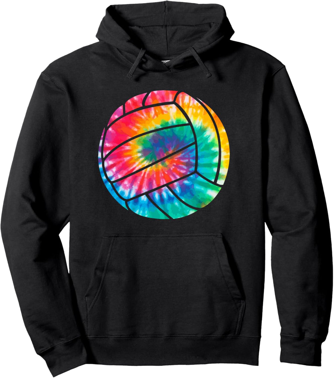Volleyball Tie Dye Beach Volleyballspieler Geschenk Pullover Hoodie