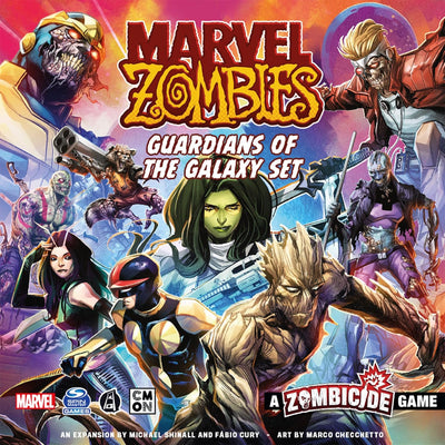 Marvel Zombies Guardians of The Galaxy Expansion - Strategie-Brettspiel, kooperatives Spiel für Kind