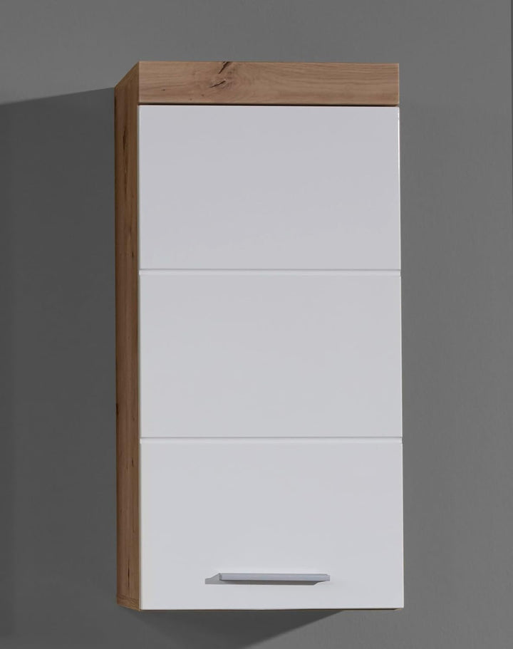 trendteam smart living - Hängeschrank - Bad - Amanda - Aufbaumass (BxHxT) 37 x 77 x 23 cm - Farbe We