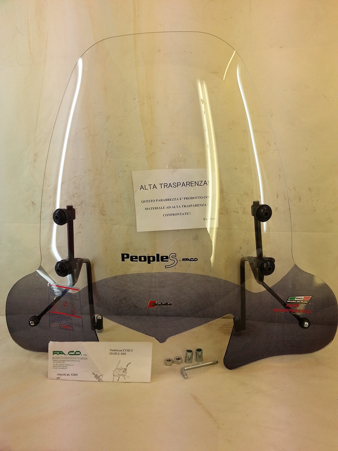 Windschutzscheibe Kymco People 300S Art. 22861 Windschutz F