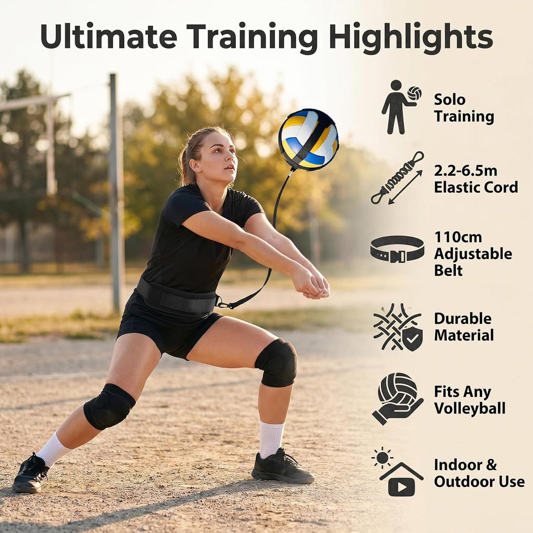 Volleyball Spike Trainer, Volleyball Trainingshilfe –Ball Zubehör für effektives Training, Ideal für