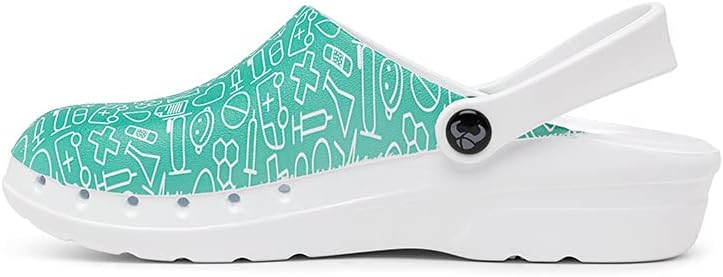 Suecos Unisex Oden Fusion Print Arbeitsclogs 39 EU Weit Estampado, 39 EU Weit Estampado