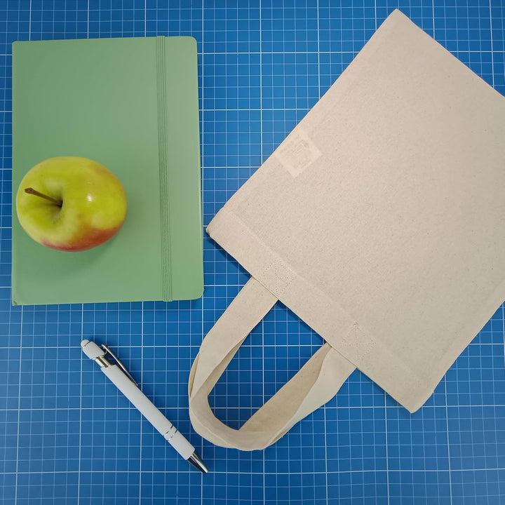 Cottonbagjoe | kleine Apothekertasche | perfekt zum Bemalen | mit Henkel |Jutebeutel | Geschenktasch