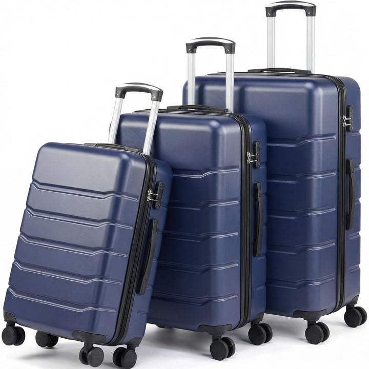 DUMOS 3tlg. Hartschalenkofferset Hard Shell Basic Hartschalenkoffer Trolley Koffer offerset Gepäck R
