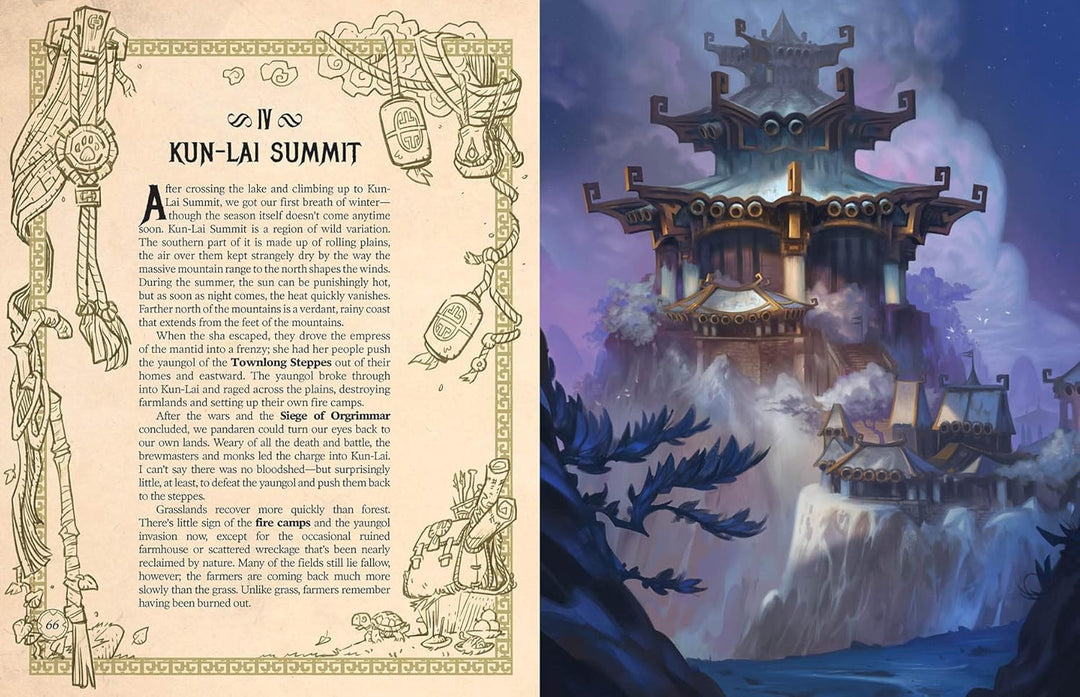 World of Warcraft: Exploring Azeroth - Pandaria, Gebundenes Buch