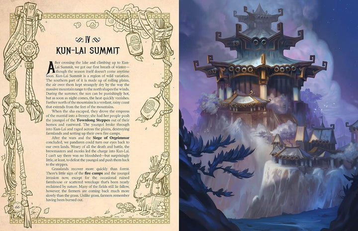 World of Warcraft: Exploring Azeroth - Pandaria, Gebundenes Buch