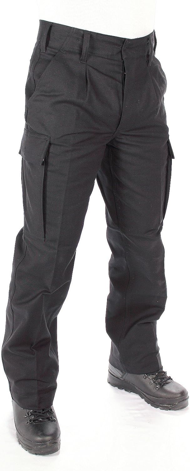 LEO KÖHLER Original Bundeswehr Feldhose BW 2 / 23 Schwarz, BW 2 / 23 Schwarz