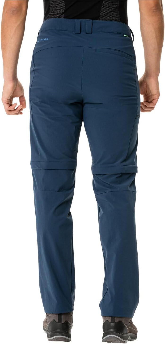 VAUDE Wanderhose Herren Farley Stretch Zip-Off Pants II - Wasserabweisende Herren Wanderhose Zip Off