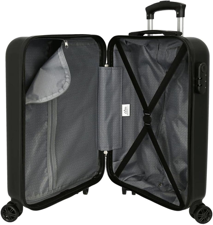 Hartschalenkabinenkoffer 55 cm Spiderman Geo Schwarz