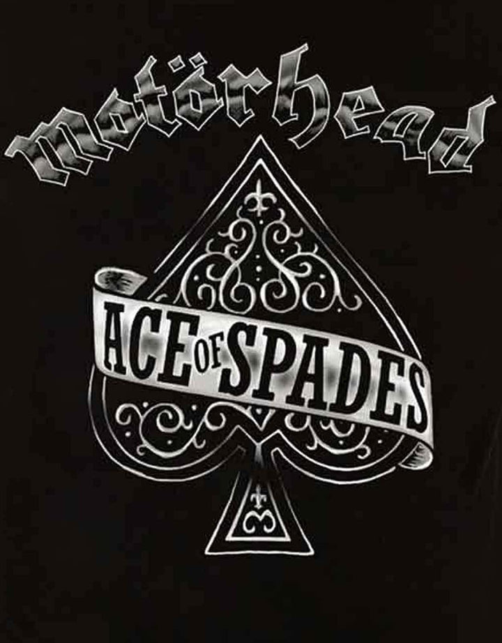 Rockoff Trade Herren Ace of Spades Long Sleeve T-Shirt, Schwarz (Black), XX-Large