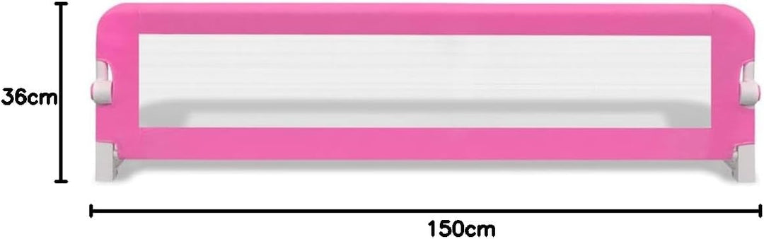 vidaXL Bettschutzgitter 150cm Kinderbettgitter Bettgitter Gitter Kinderbett 150 x 36,5 x 42 cm/1x Ro