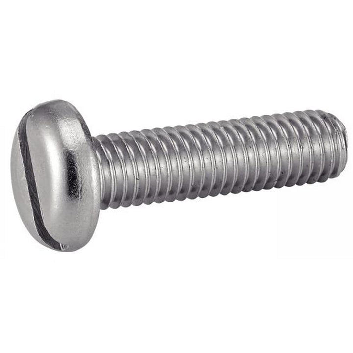 irsa24 1000 Stk. Flachkopfschrauben mit Schlitz M 1,6 x 5 mm DIN 85 Edelstahl A2 ISO 1580 Flachkopf