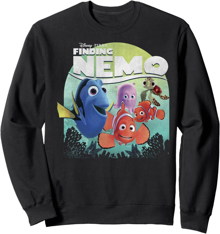 Disney Pixar Finding Nemo Group Logo Sweatshirt