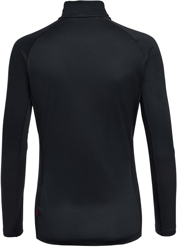 VAUDE Women's Larice Light Shirt II - Langarmshirt Damen - Funktionsshirt Damen S Schwarz, S Schwarz