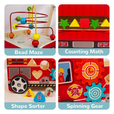 Lauflernwagen Aus Holz Für Kinder Lauflernhilfe Spass Babys, Laufen Lernen, Multifunktion Holzspielz