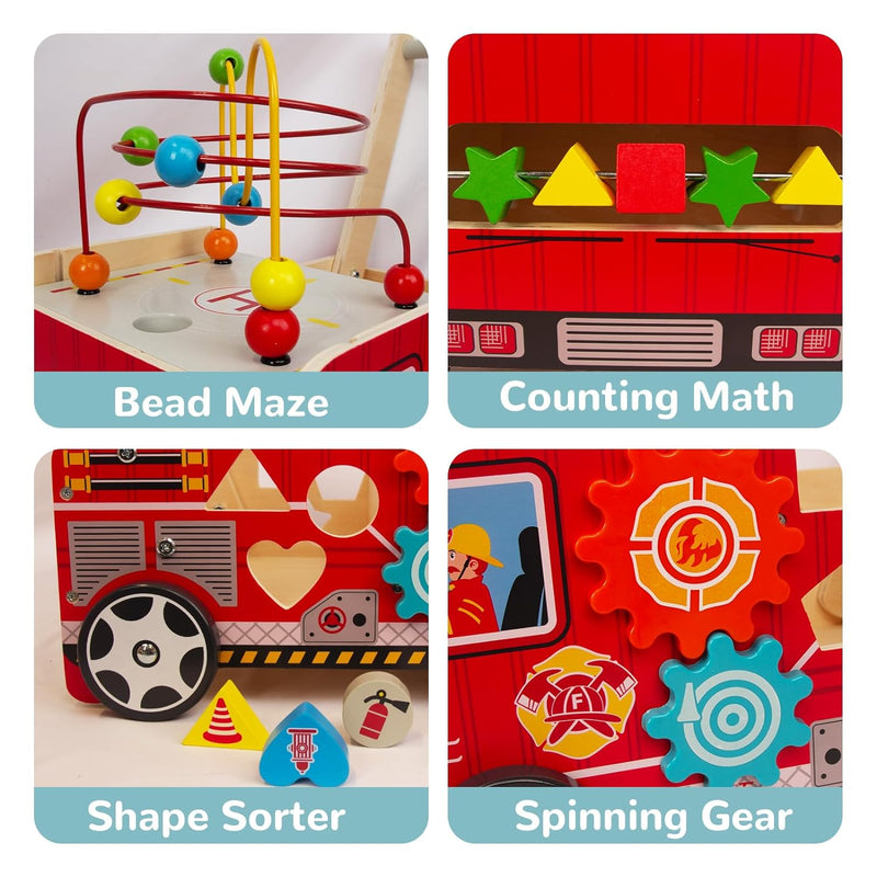 Lauflernwagen Aus Holz Für Kinder Lauflernhilfe Spass Babys, Laufen Lernen, Multifunktion Holzspielz
