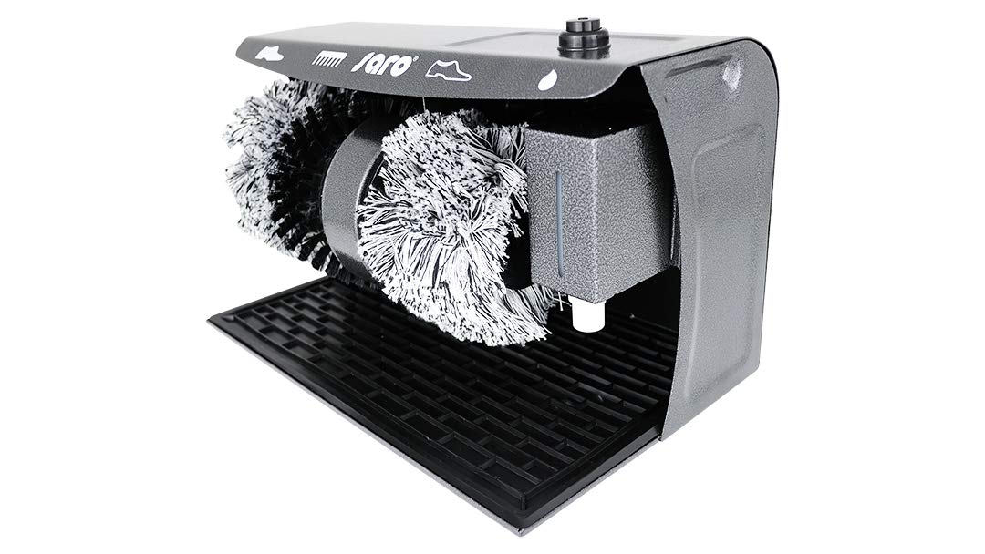 Saro 328-1050 Schuhputzmaschine Modell ESP 006 zur automatischen Reinigung/ Plege von Schuhen (2 Pol