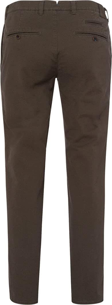 BRAX Herren Hose Style Fabio in Hi Flex Superelastische Slim Chino 31W / 34L Olive, 31W / 34L Olive