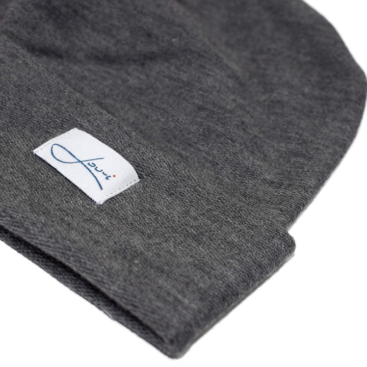 Baumwollmütze grau Beanie Made in Germany - Damenmütze & Herrenmütze - Sehr leichte & weiche Sommerm