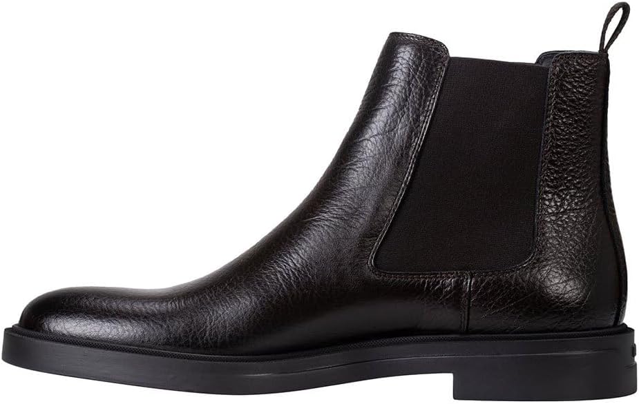 BOSS Herren Calev_cheb_gr Chelsea_Boot 45 EU Dunkelbraun, 45 EU Dunkelbraun