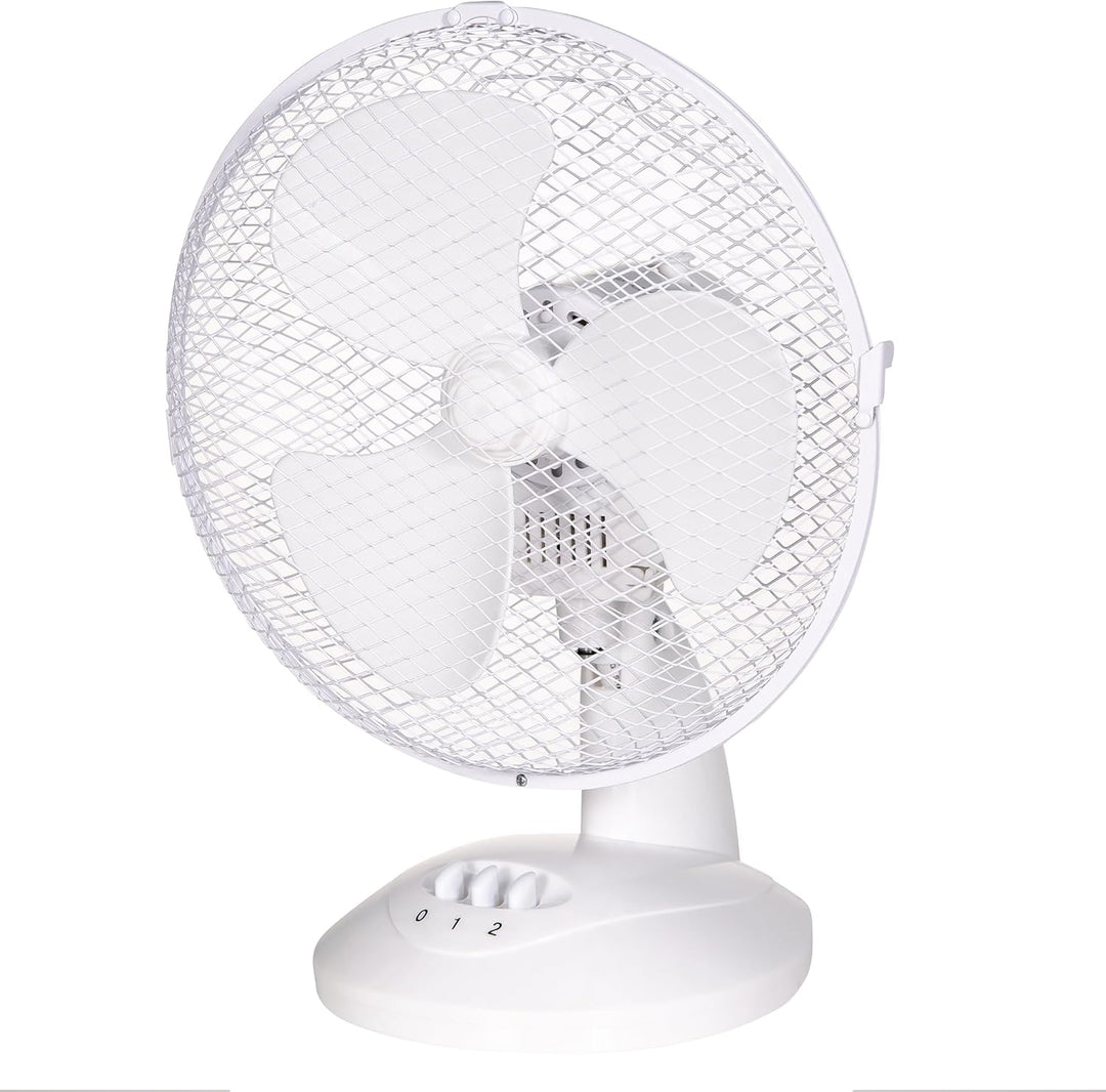 Russell Hobbs RHPDF0921 Tischventilator, tragbar, 23 cm, 2 Geschwindigkeiten, Weitwinkel-Schwenken,