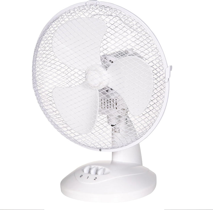 Russell Hobbs RHPDF0921 Tischventilator, tragbar, 23 cm, 2 Geschwindigkeiten, Weitwinkel-Schwenken,