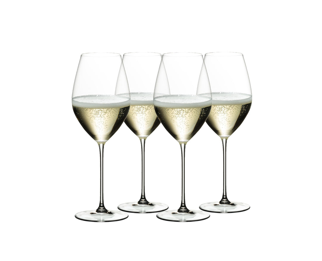 RIEDEL Veritas Pay 3 Get 4 Champagne Wine Glass Modern, Modern