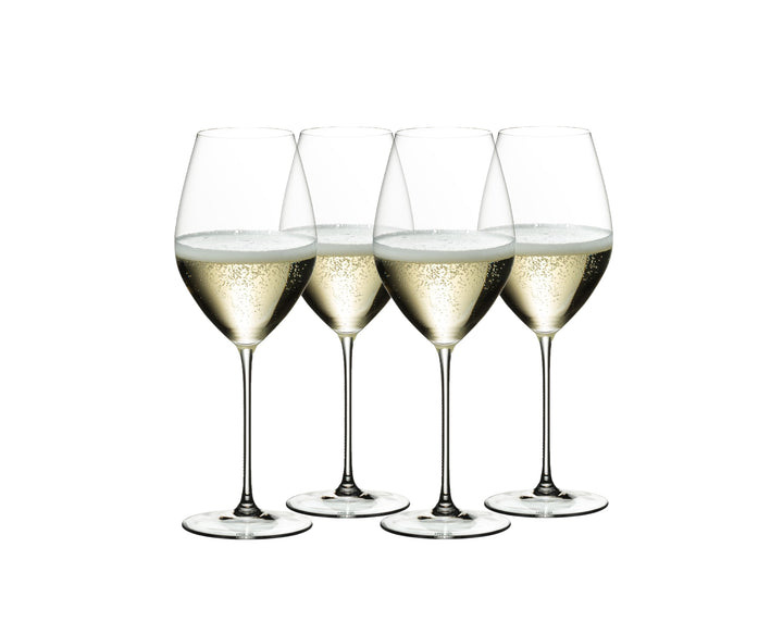 RIEDEL Veritas Pay 3 Get 4 Champagne Wine Glass Modern, Modern