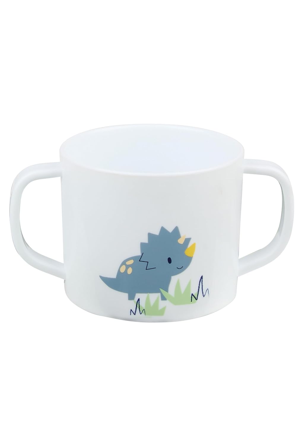 Sterntaler Geschirrset Dino Rexi - Baby und Kinder Geschirr mit rutschfestem Sockel an Teller, Tasse