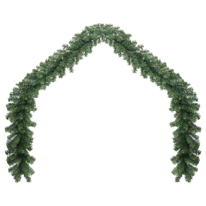 vidaXL Weihnachtsgirlande PVC 5m Tannengirlande Türgirlande Weihnachtsdeko 5 m, 5 m