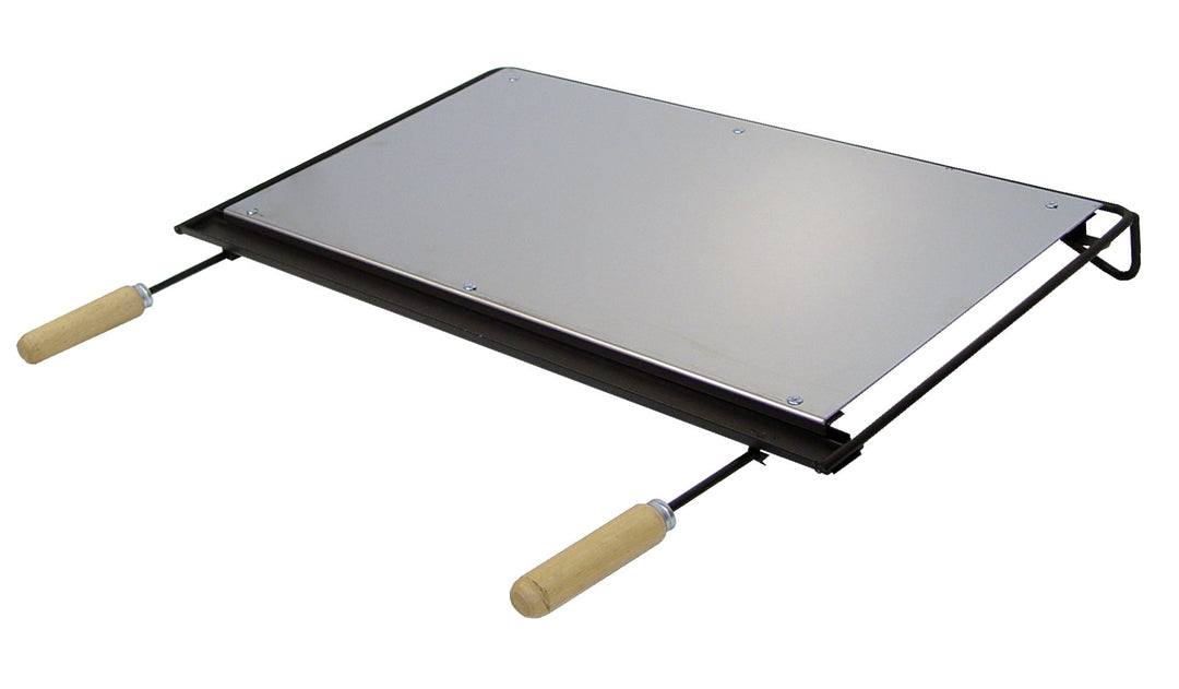 Imex El Zorro 71603 Grillplatte, Edelstahl 56 x 41 cm grau, 56 x 41 cm