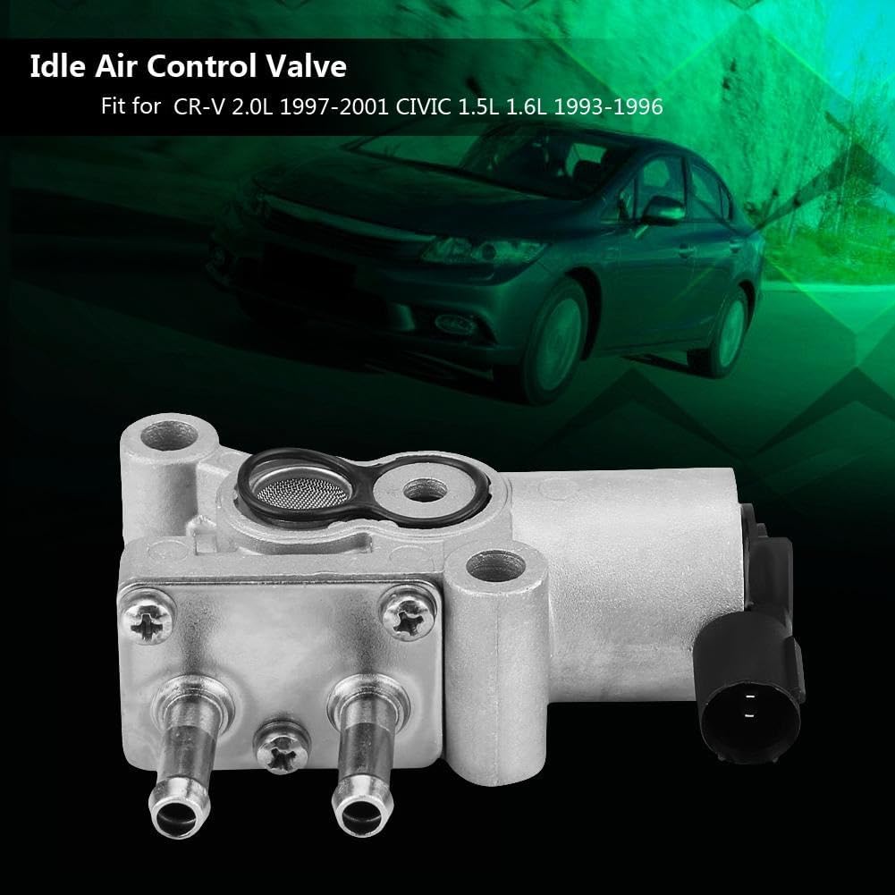 DEWIN Leerlaufregelventil, Leerlaufluftregelventil IAC für CR-V 2.0L 1997-2001 Civic 1.5L 1.6L (1993