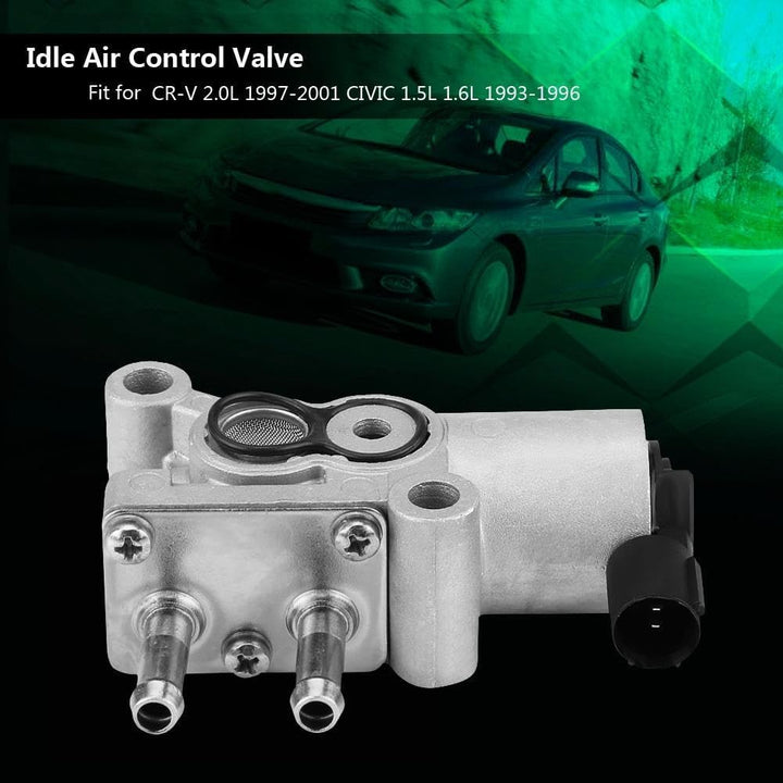 DEWIN Leerlaufregelventil, Leerlaufluftregelventil IAC für CR-V 2.0L 1997-2001 Civic 1.5L 1.6L (1993