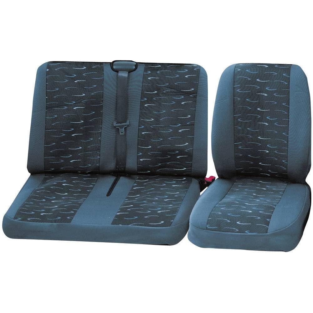Cartrend 79-4020-01 Sitzbezug Komplett-Set Sprint, für Kleintransporter, Grau