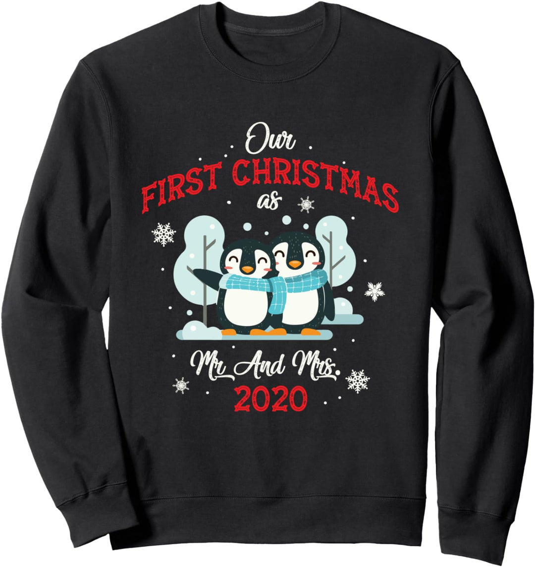 Unser erstes Weihnachtsfest als Herr und Frau 2020 - Sweatshirt