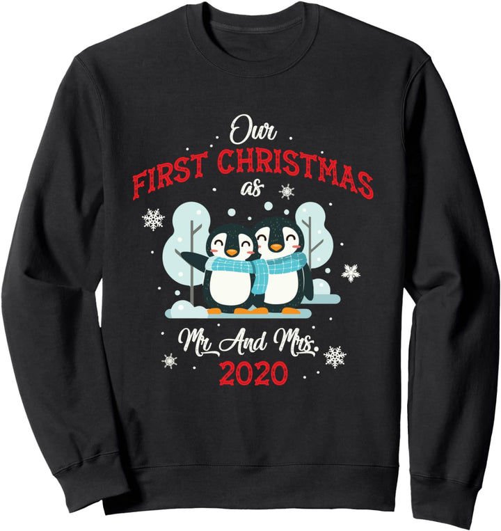 Unser erstes Weihnachtsfest als Herr und Frau 2020 - Sweatshirt