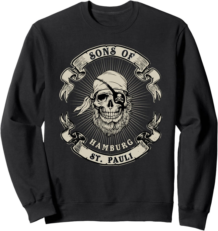 Hamburg sons of St. Pauli tolle coole Geschenkidee moin Sweatshirt