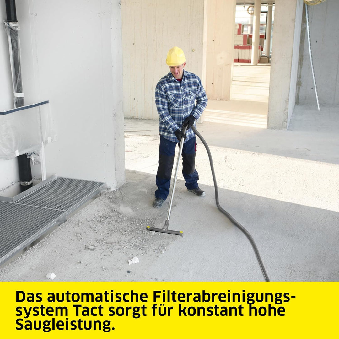 Kärcher Nass-/Trockensauger NT 30/1 Tact Te Adv L, Leistung: max. 1380 W, Kunststoffbehälter: 30 l,